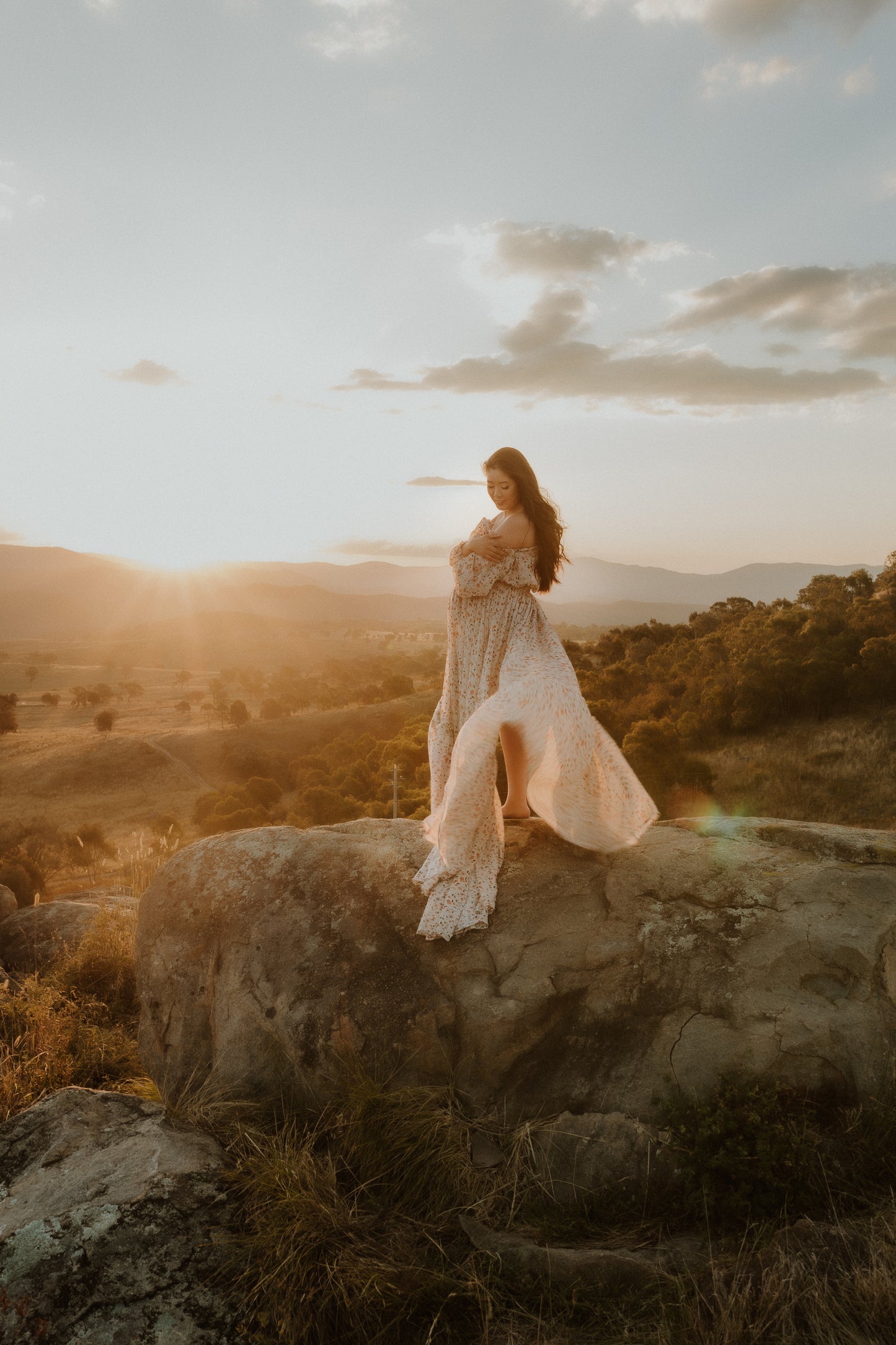 There’s Nothing Quite Like You - Floral - Two Piece Gown - Reclamation
