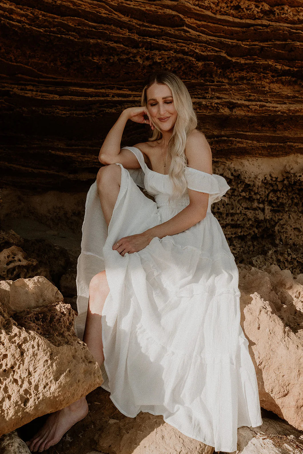 Posy Dress - White - Co & Ry