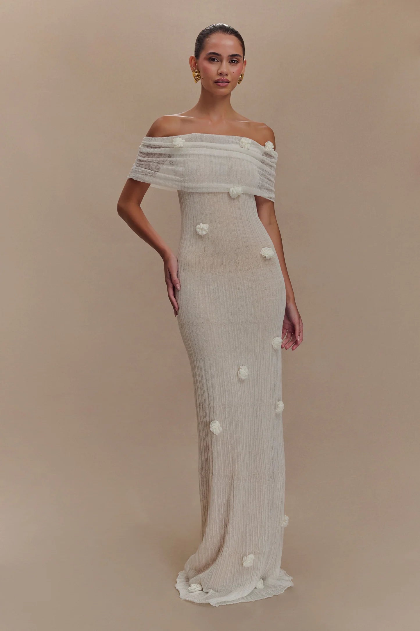 Brynn Dress - Ivory - Meshki