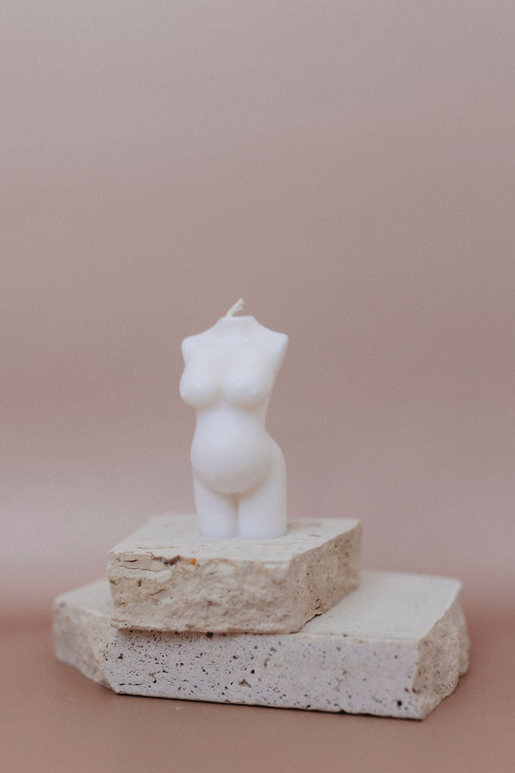 Pregnant Goddess Candle