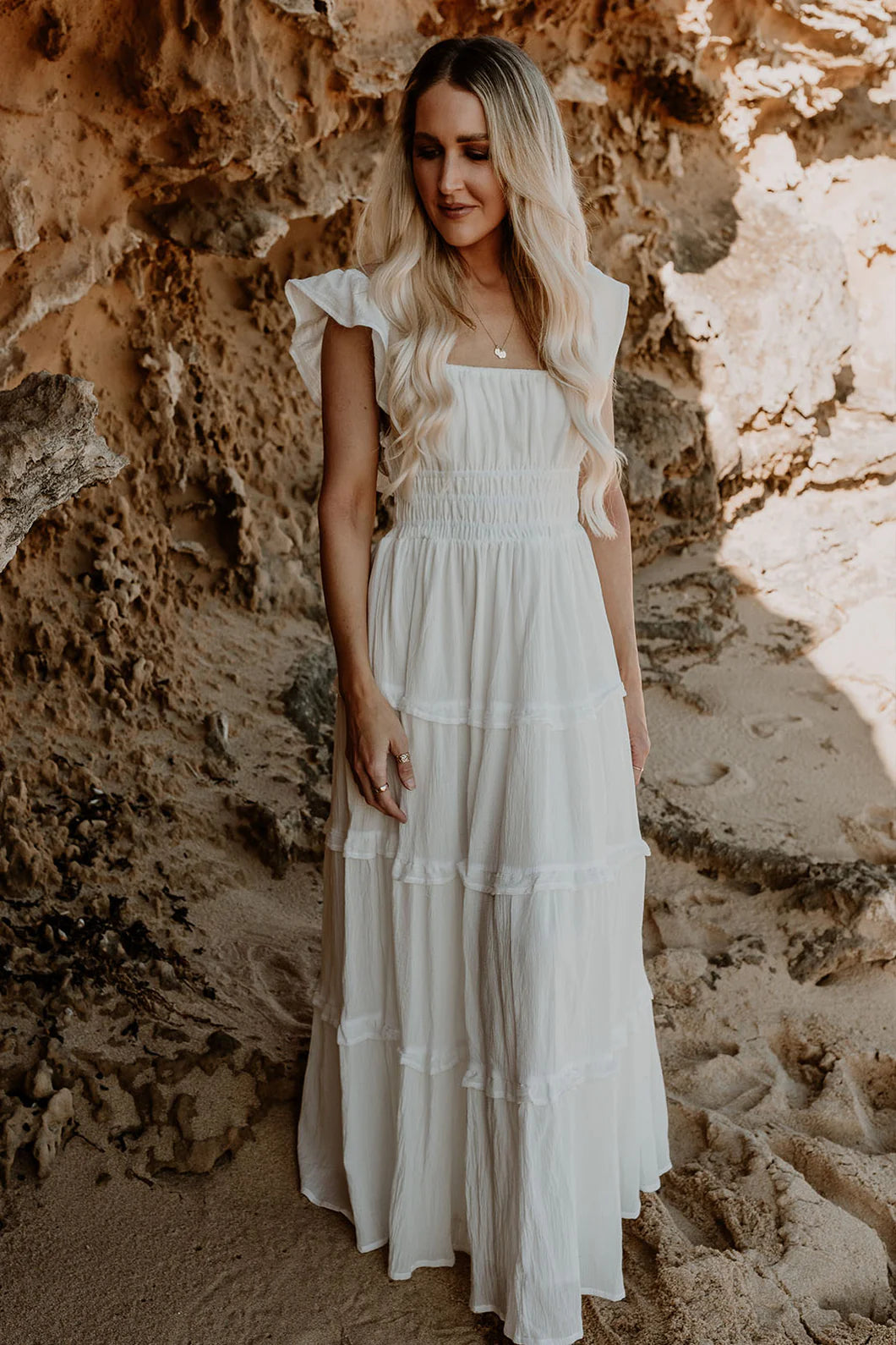 Posy Dress - White - Co & Ry