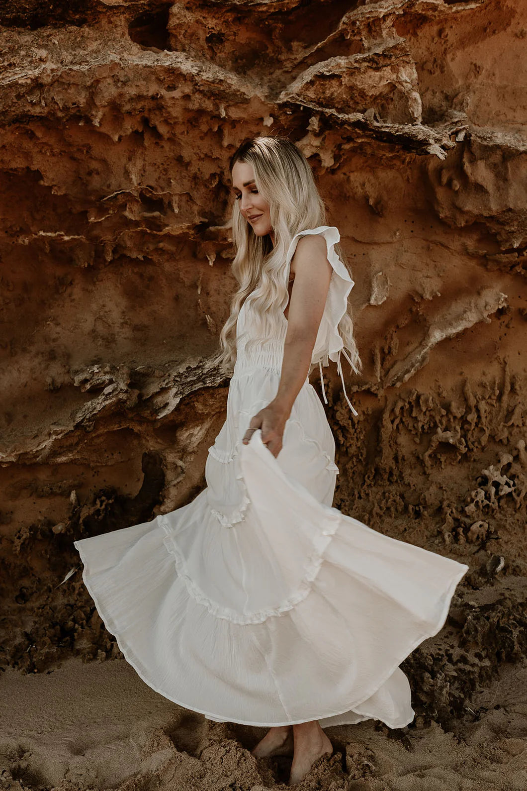 Posy Dress - White - Co & Ry