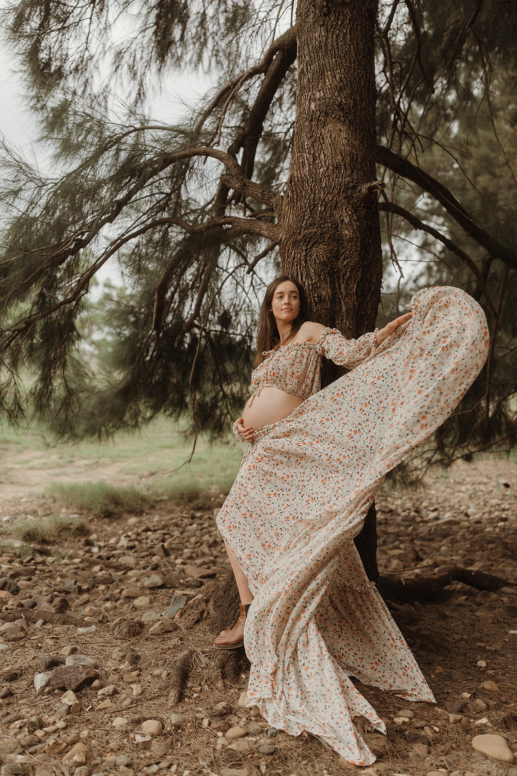 There’s Nothing Quite Like You - Floral - Two Piece Gown - Reclamation