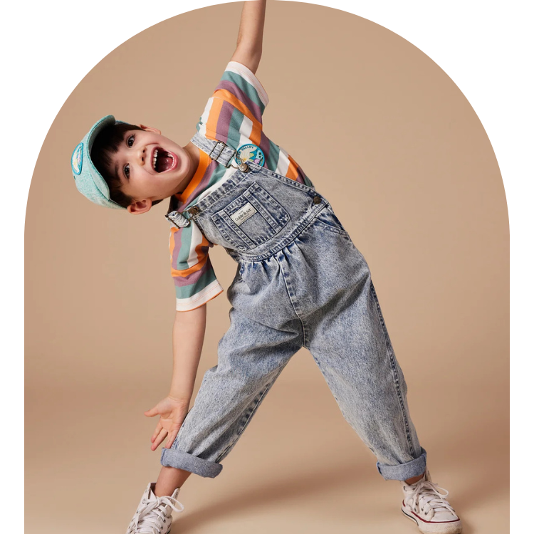Austin Overalls - Dark Denim - Size 2