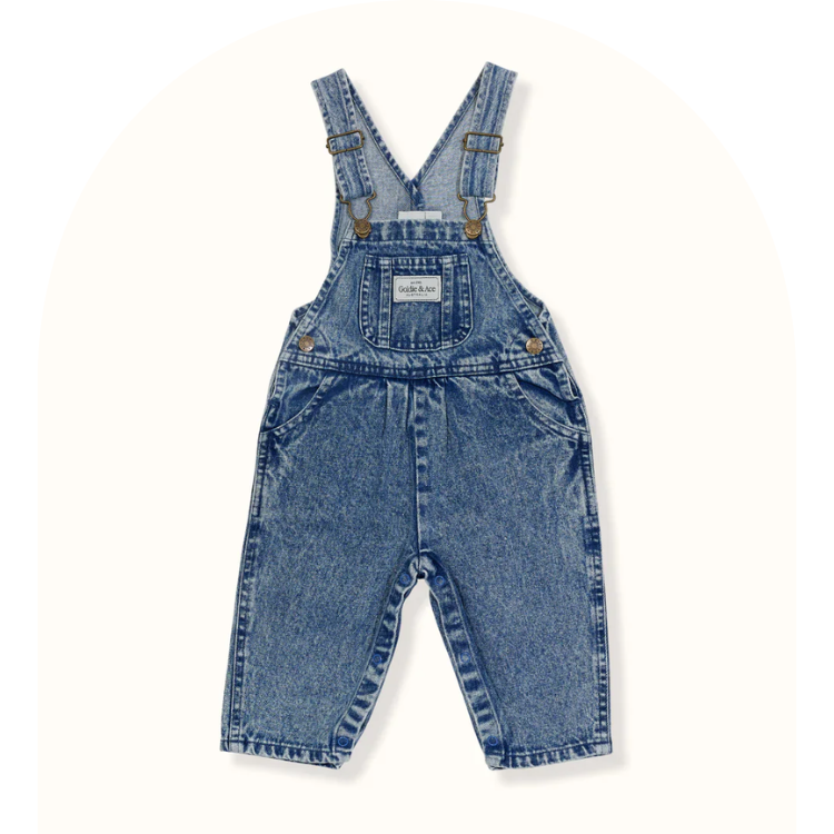 Austin Overalls - Dark Denim - Size 2