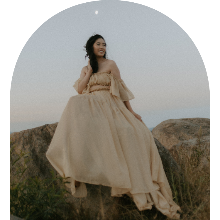 Golden Mystical - Two Piece Gown - Reclamation