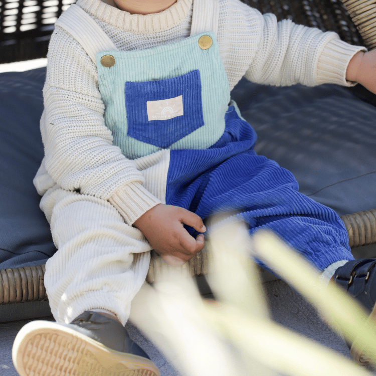 Let's Go Overalls - Blue - Size 2/3