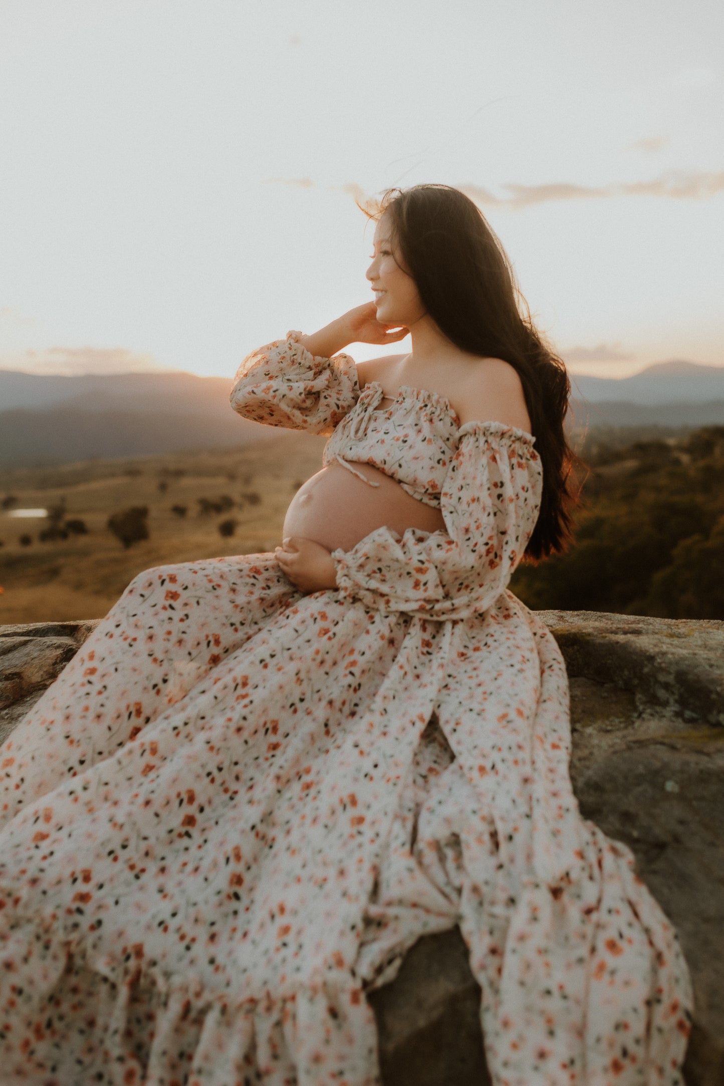 There’s Nothing Quite Like You - Floral - Two Piece Gown - Reclamation