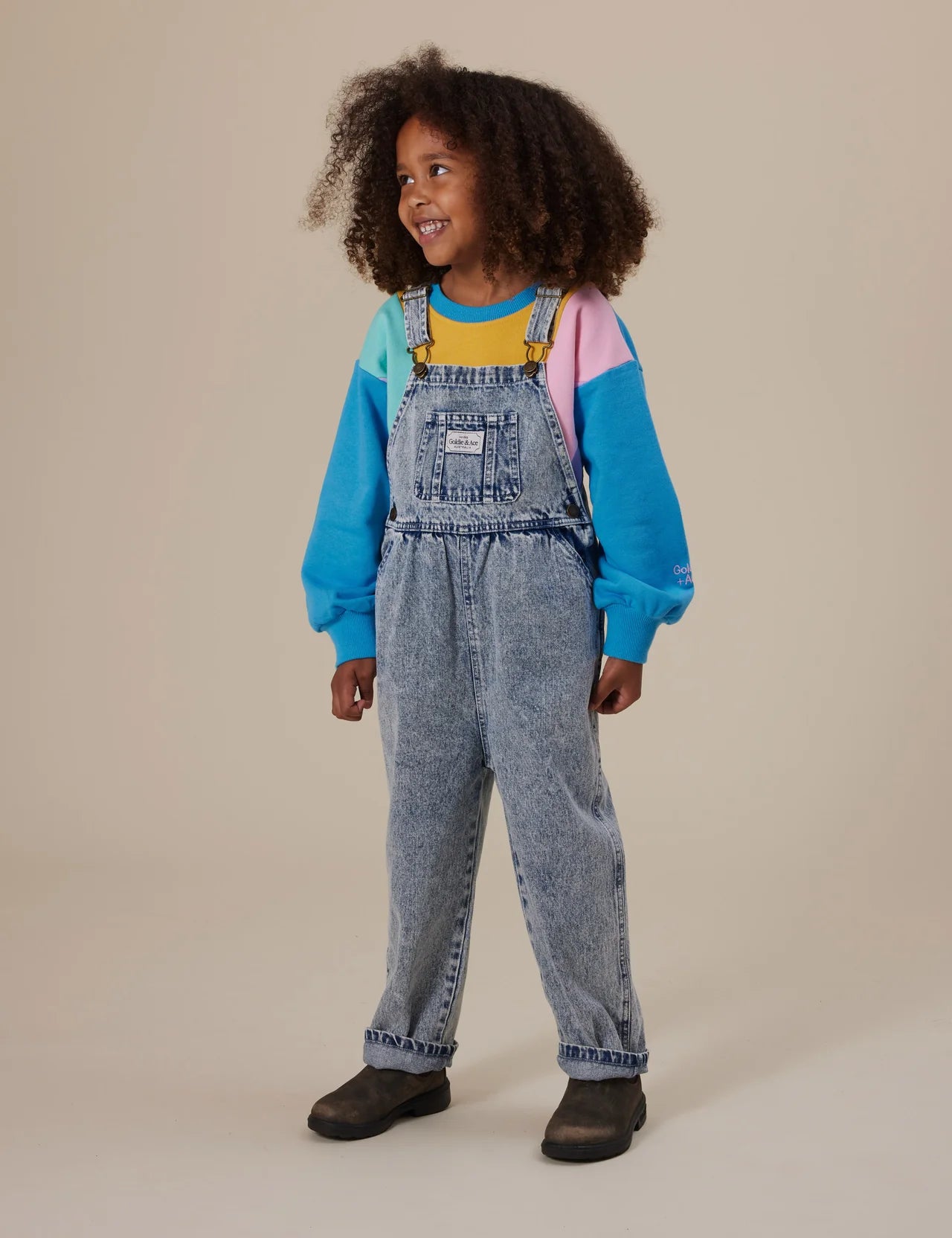 Austin Overalls - Dark Denim - Size 2