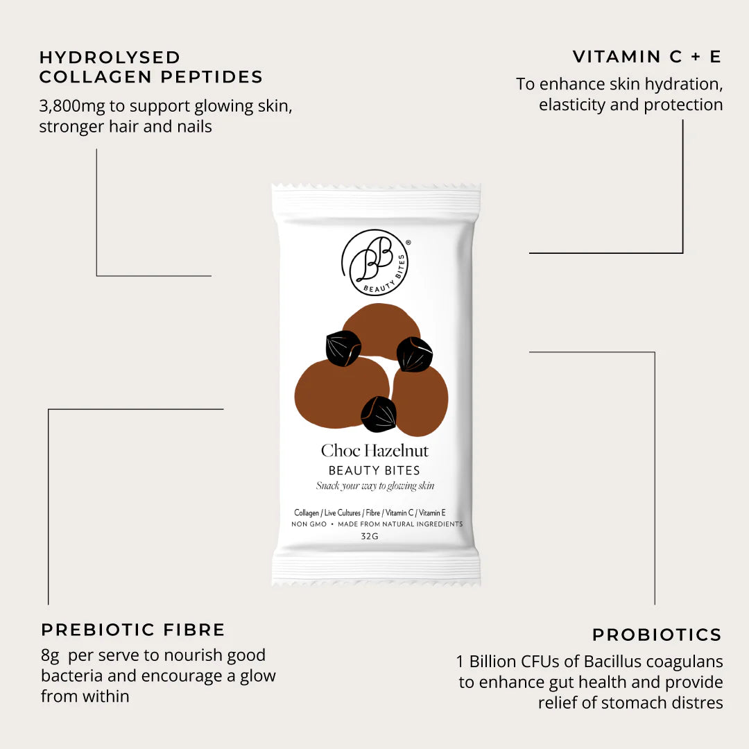 Choc Hazelnut Beauty Bites® Snack Bar