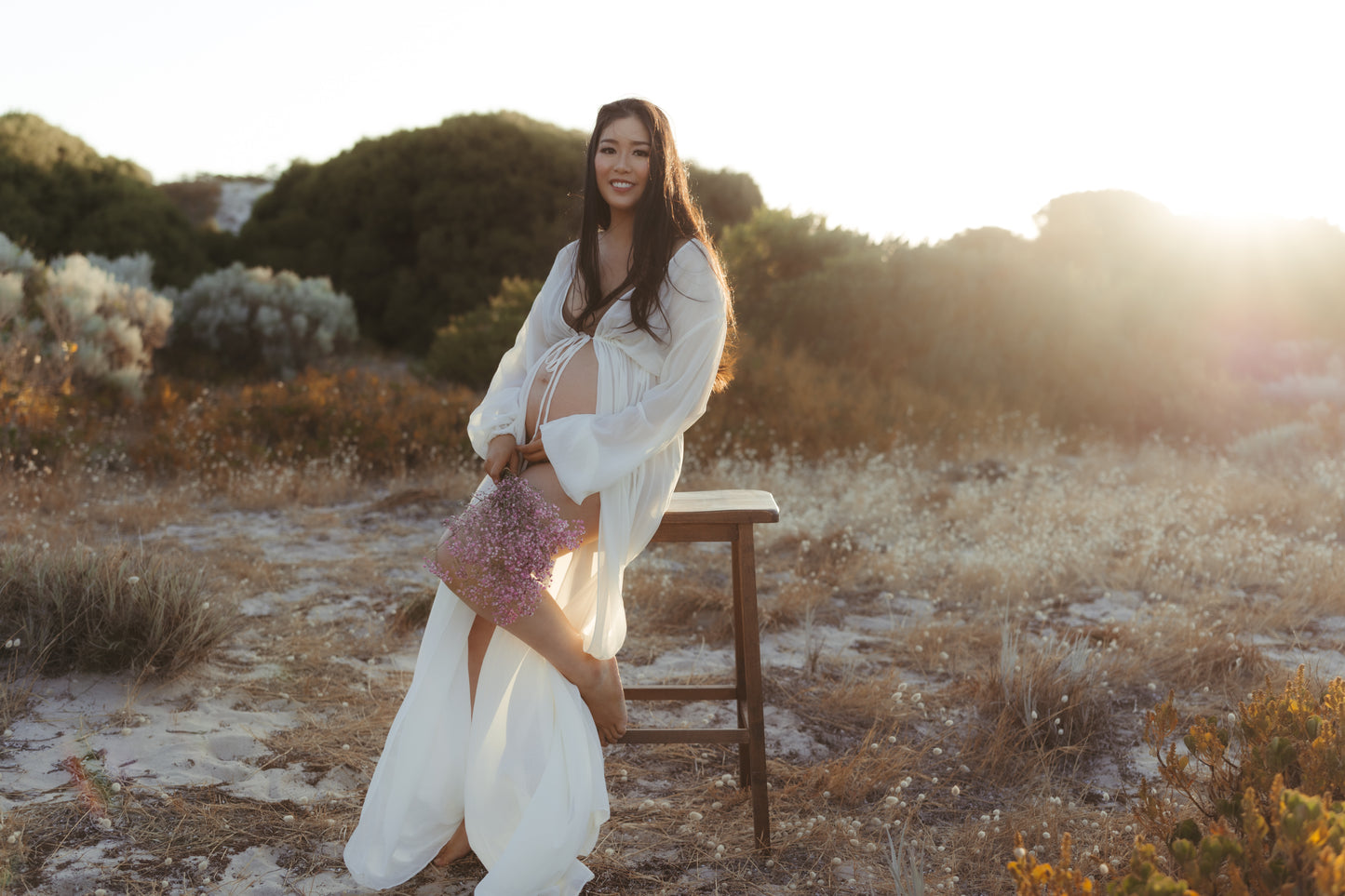 Beth Robe (White) - Robed Co