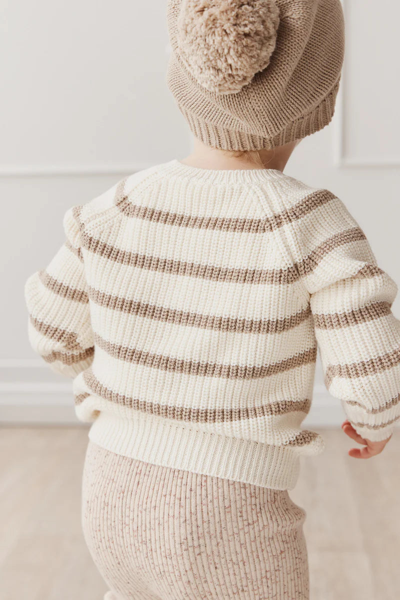 Frankie Stripe Knit Jumper - Jamie Kay - Size 4