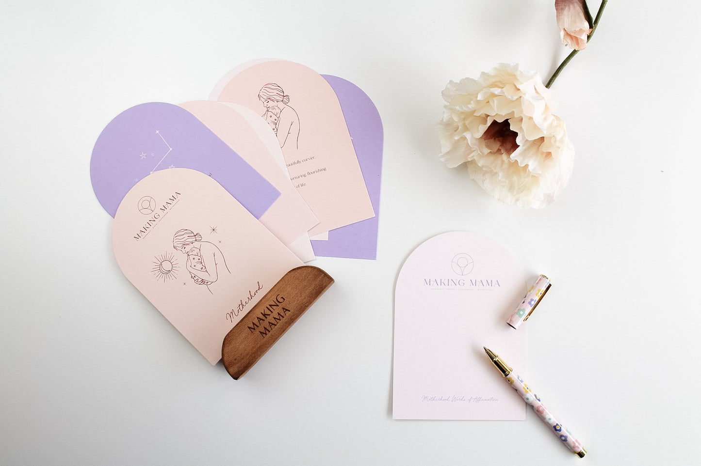 Motherhood Words of Affirmation Cards