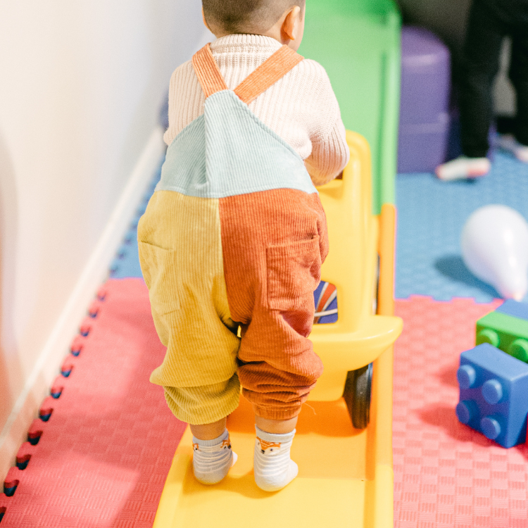 Let's Go Overalls - Orange Mustard - Size 2/3