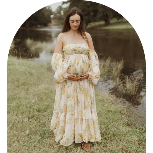 Poppy Gown - Rooh Collective