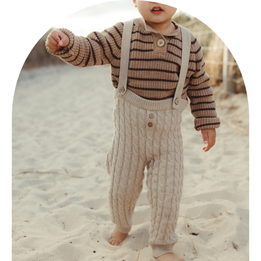 Daniel Striped Knit Sweater - Jamie Kay - Size 3