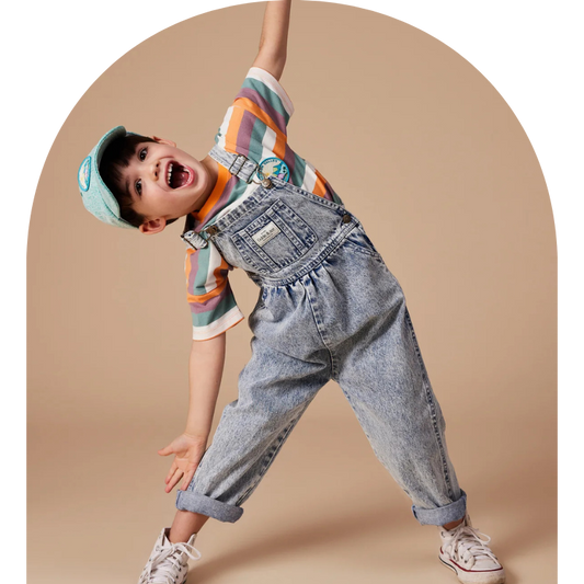Austin Overalls - Dark Denim - Size 2