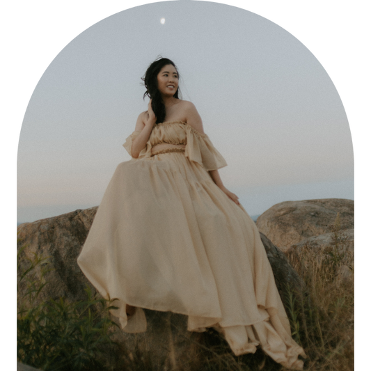 Golden Mystical - Two Piece Gown - Reclamation