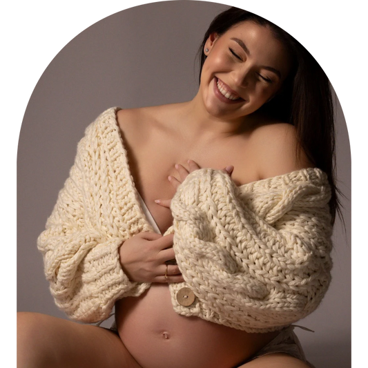 Charlie - Cream Chunky Knit Cardigan