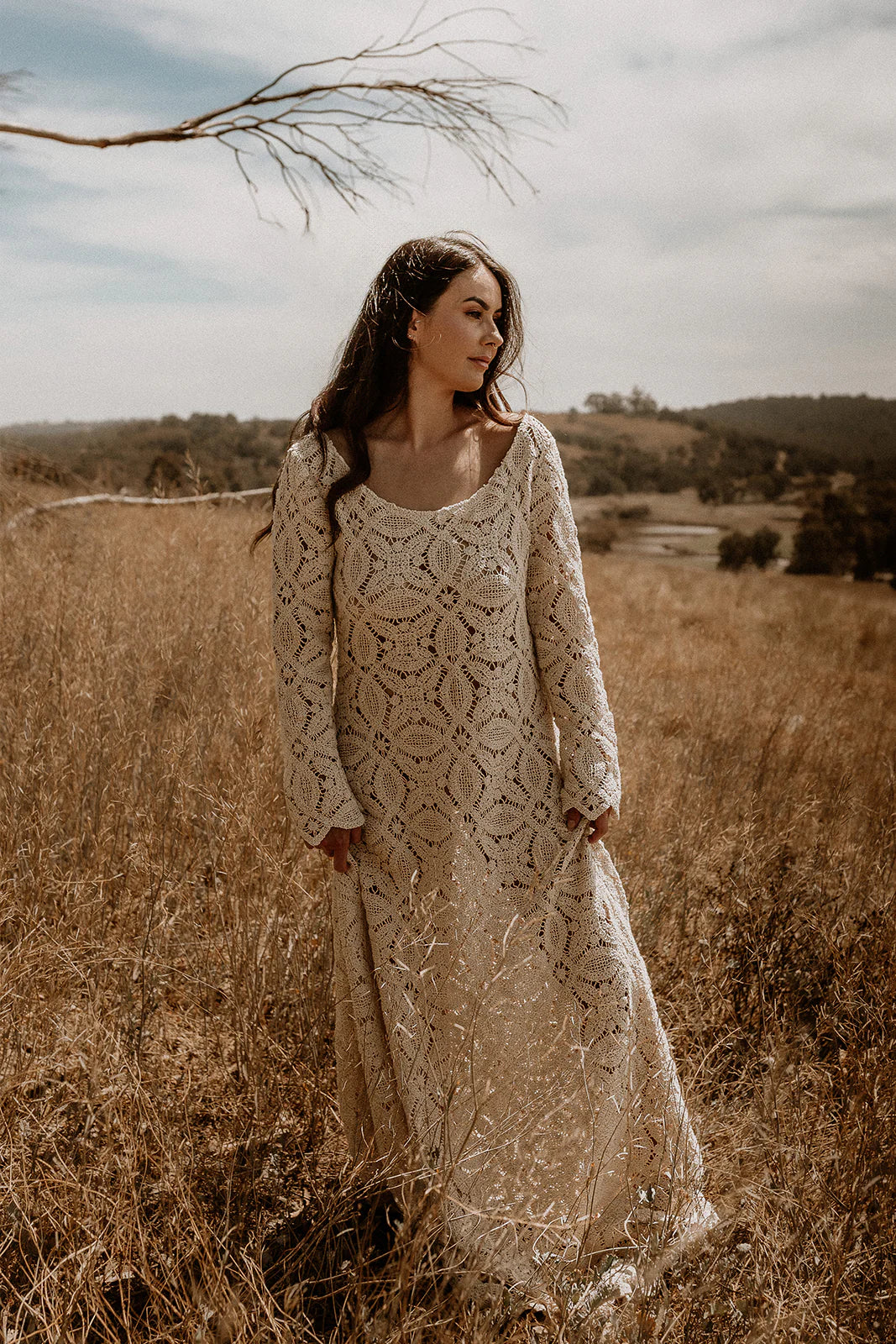 Pearl Gown - Crochet Lace - Co & Ry