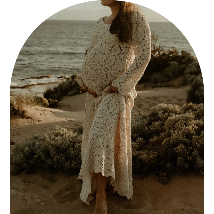Pearl Gown - Crochet Lace - Co & Ry