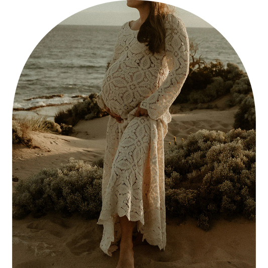 Pearl Gown - Crochet Lace - Co & Ry